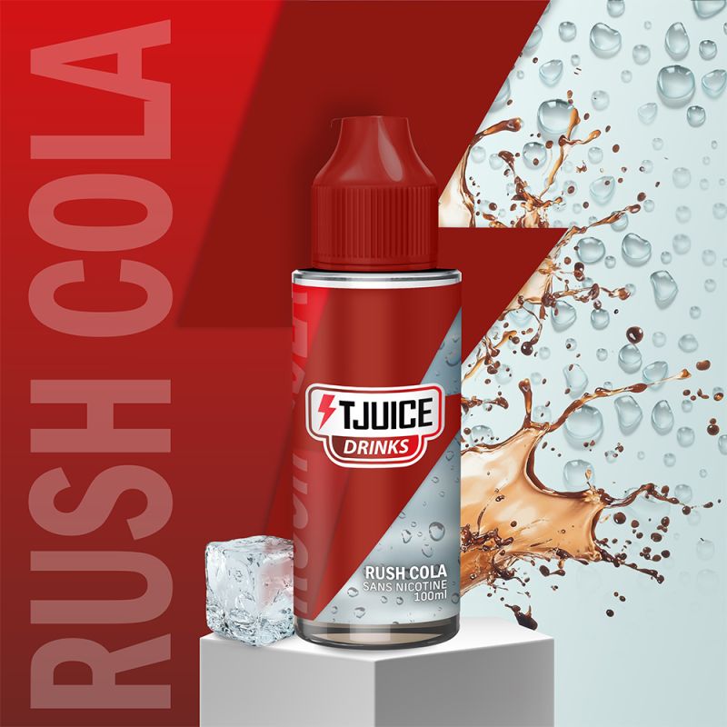 Rush Cola 100ml - TJuice Drinks