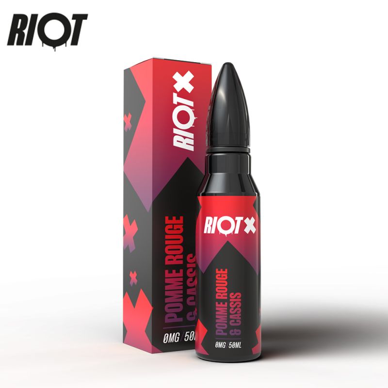 Pomme Rouge et Cassis 50ml - Riot