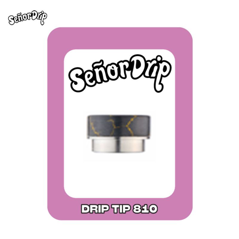 Drip Tip 810 Marble - Señor Drip Tip