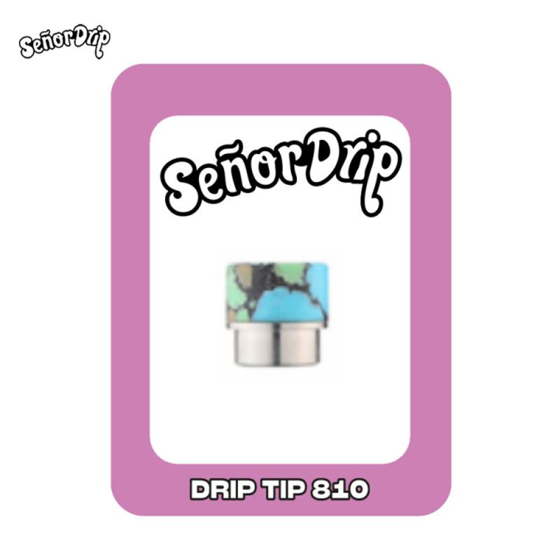 Drip Tip 810 Marble - Señor Drip Tip