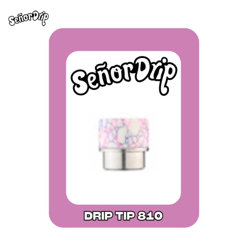 Drip Tip 810 Marble - Señor Drip Tip