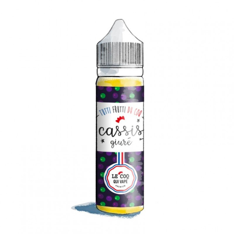 Cassis Givre 50ml - Tutti frutti du Coq