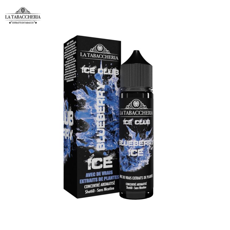 Blueberry 40ml - Ice Club by La Tabaccheria