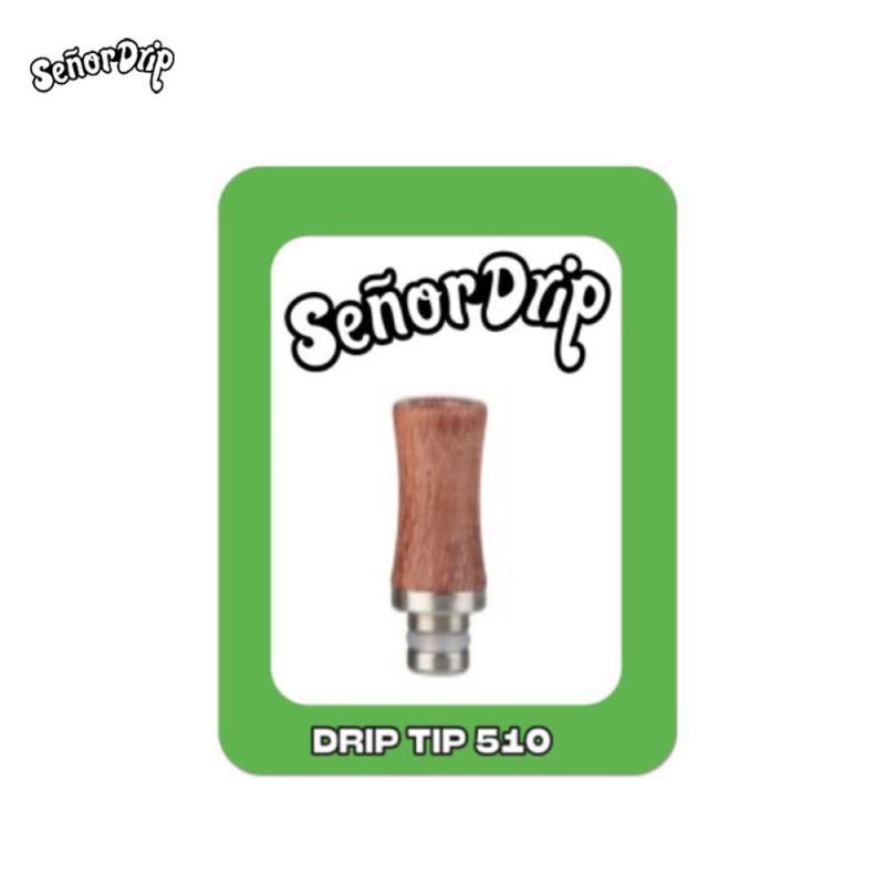Drip Tip 510 Wooden - Señor Drip Tip