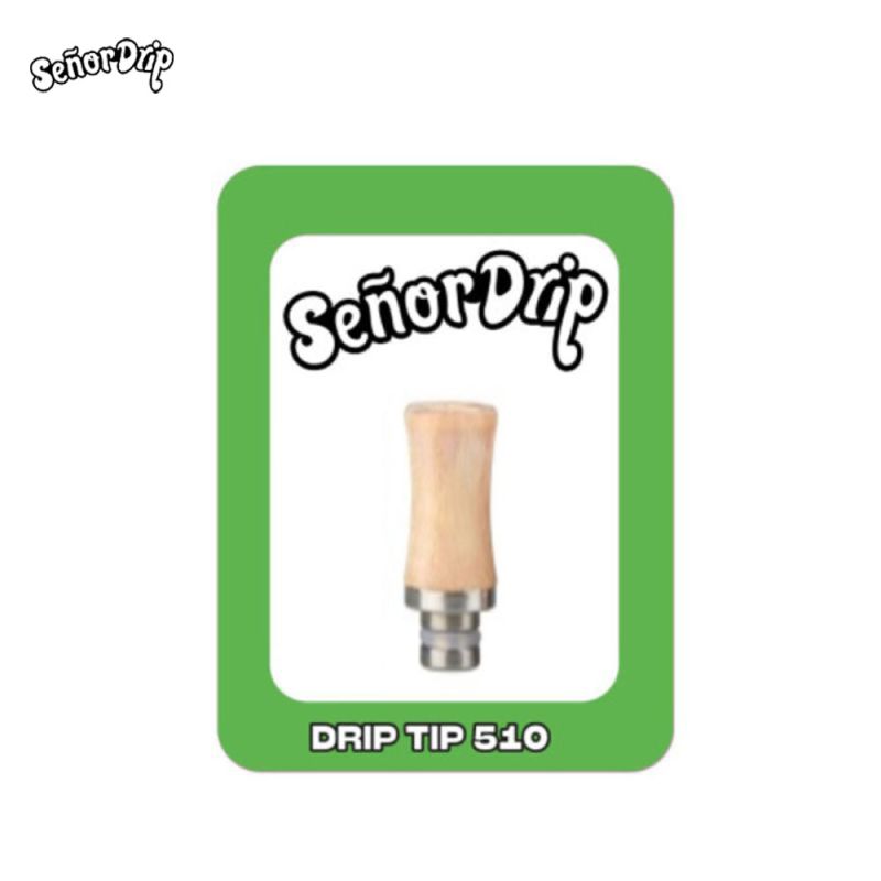 Drip Tip 510 Wooden - Señor Drip Tip