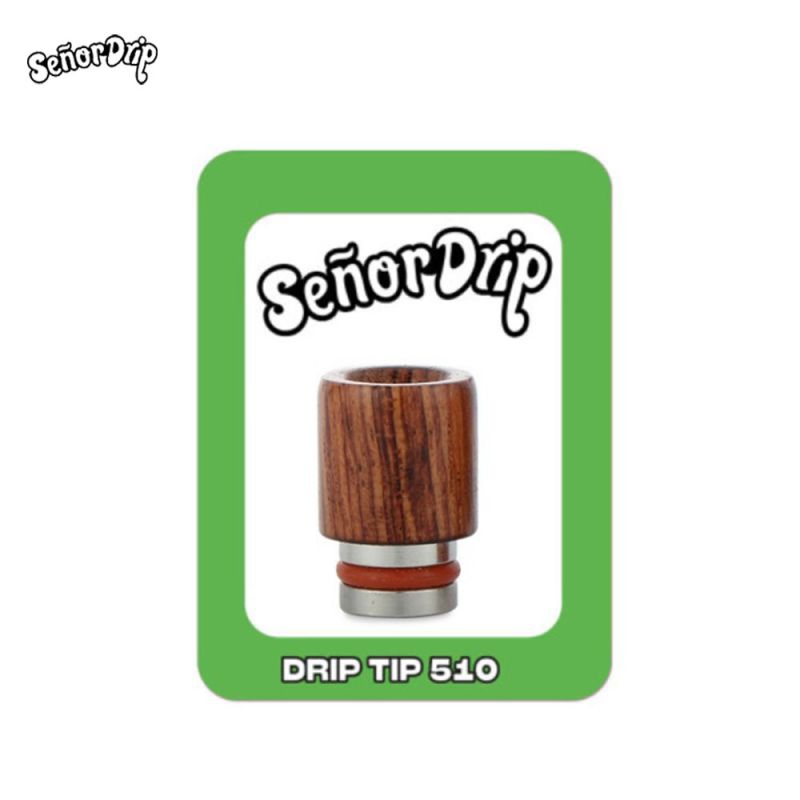 Drip Tip 510 Wooden - Señor Drip Tip