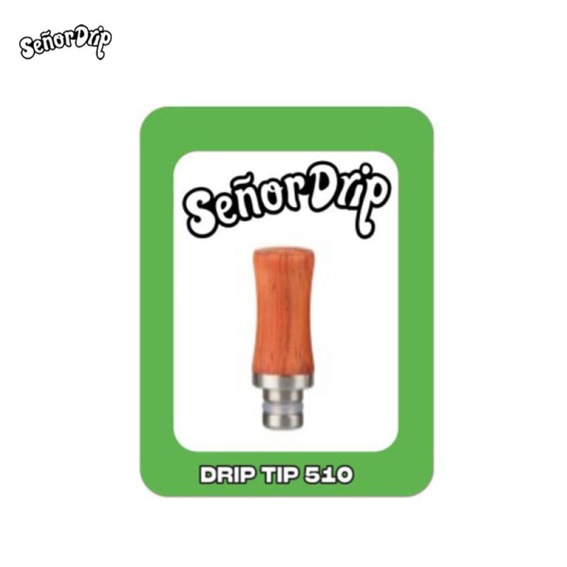 Drip Tip 510 Wooden - Señor Drip Tip