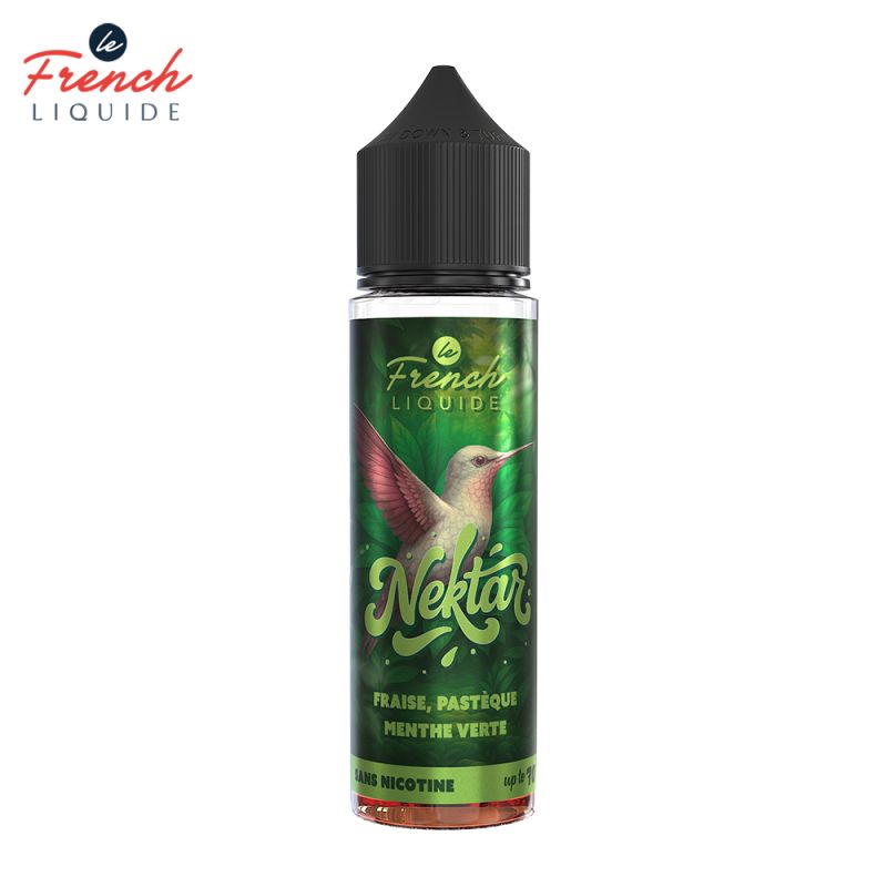 Fraise Pastèque Menthe Verte 50ml - Nektar by Le French Liquide