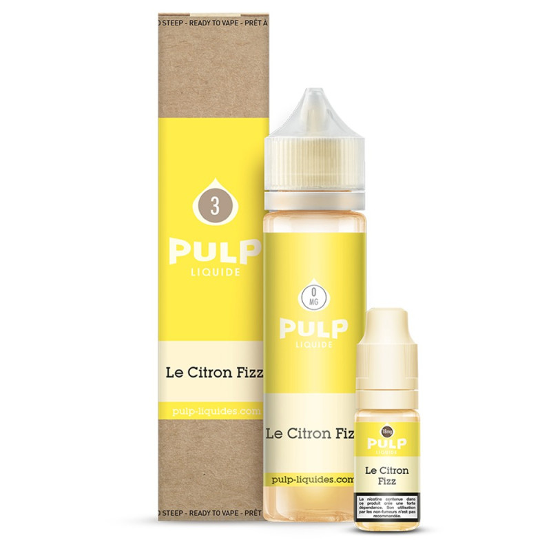 Pack Le Citron Fizz 60ml - Pulp
