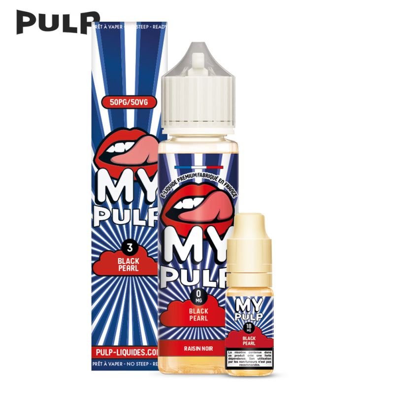 Pack Black Pearl 60ml - My Pulp by Pulp