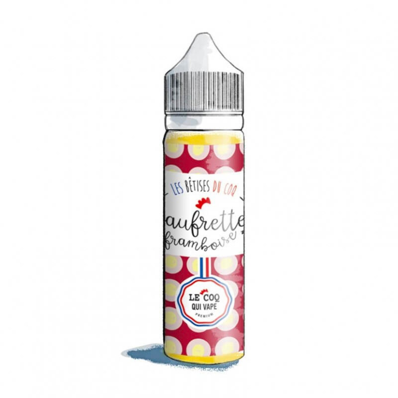 Gaufrette Framboise 50ml - Les Bêtises du Coq