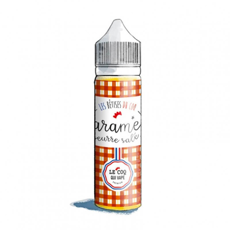 Caramel beurre sale 50ml - Les Bêtises du Coq