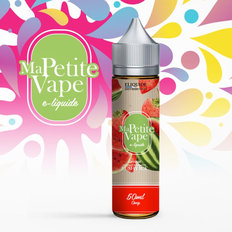 Fraise Pastèque Lushy Ice 50ml - Ma Petite Vape