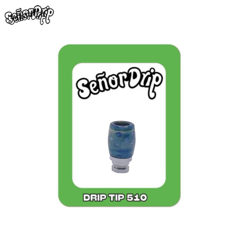 Drip Tip 510 Doodle Glass - Señor Drip Tip