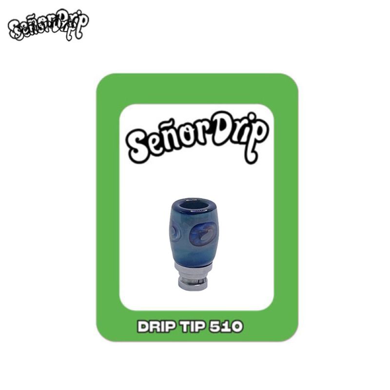 Drip Tip 510 Doodle Glass - Señor Drip Tip
