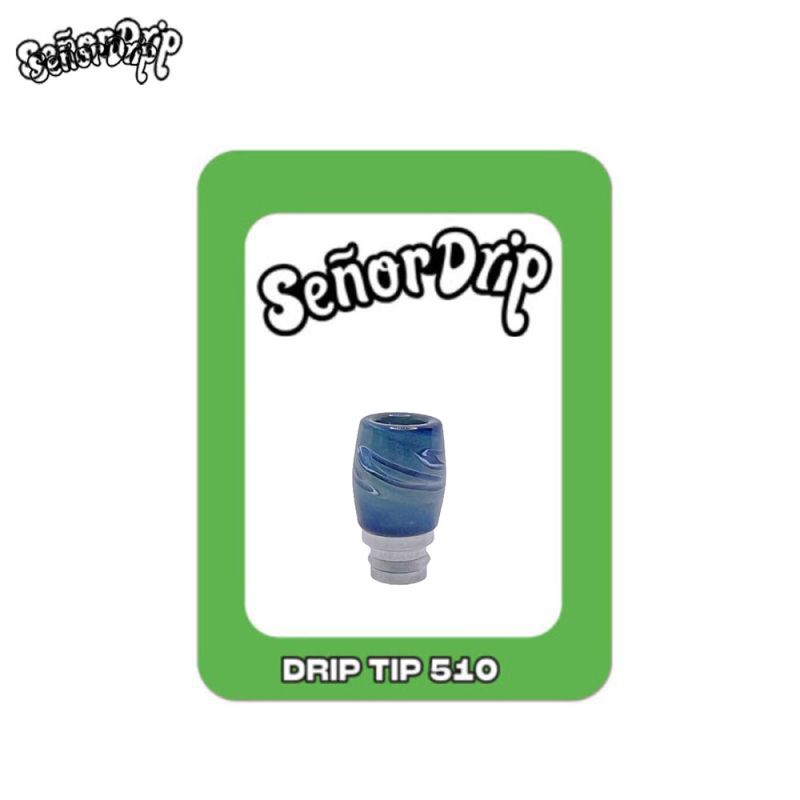 Drip Tip 510 Doodle Glass - Señor Drip Tip