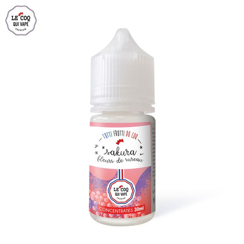 Concentré Sakura Fleurs de Sureau 30ml - Tutti frutti du Coq