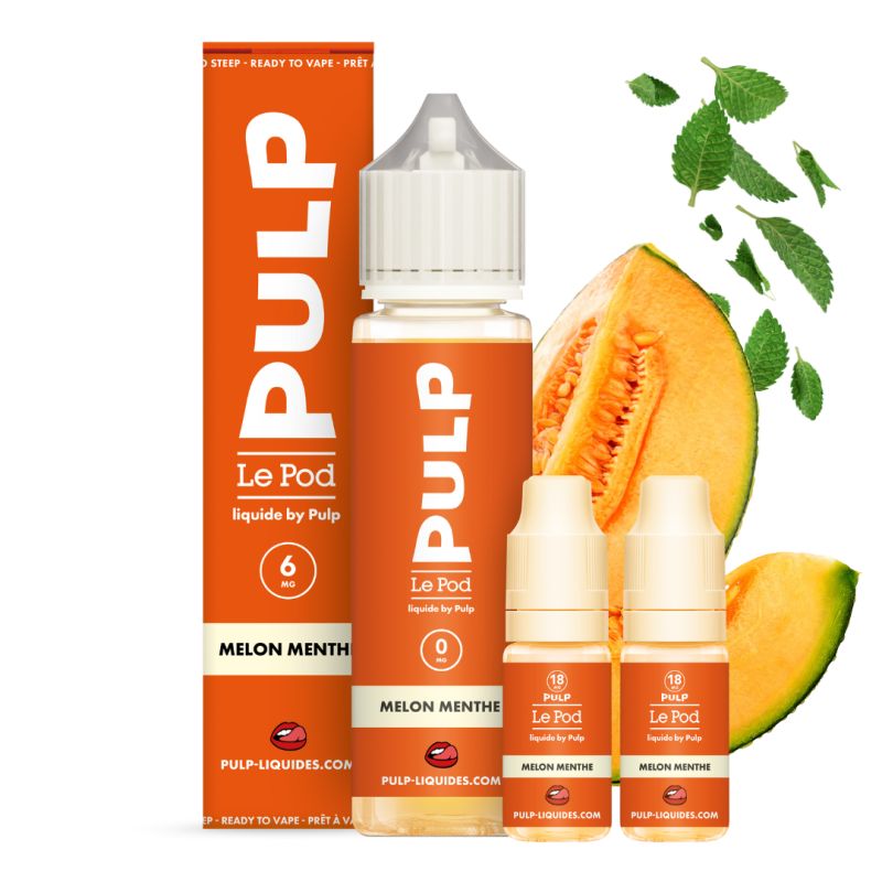 Pack Melon Menthe 60ml - Le Pod Liquide by Pulp