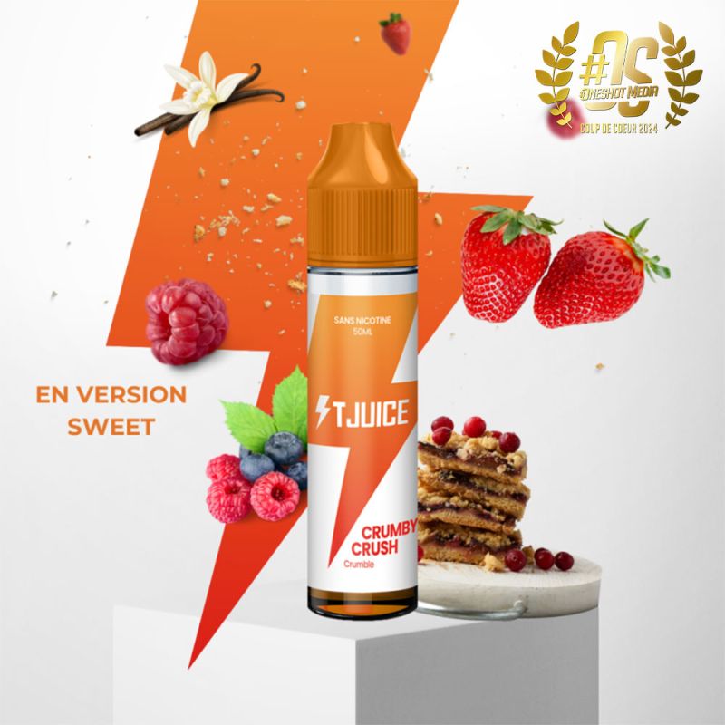 Crumby Crush 50ml - TJuice New collection