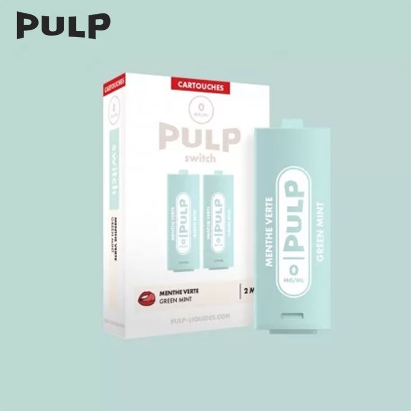 Cartouches Switch Pulp Mentholé (2pcs) - Pod Switch by Pulp