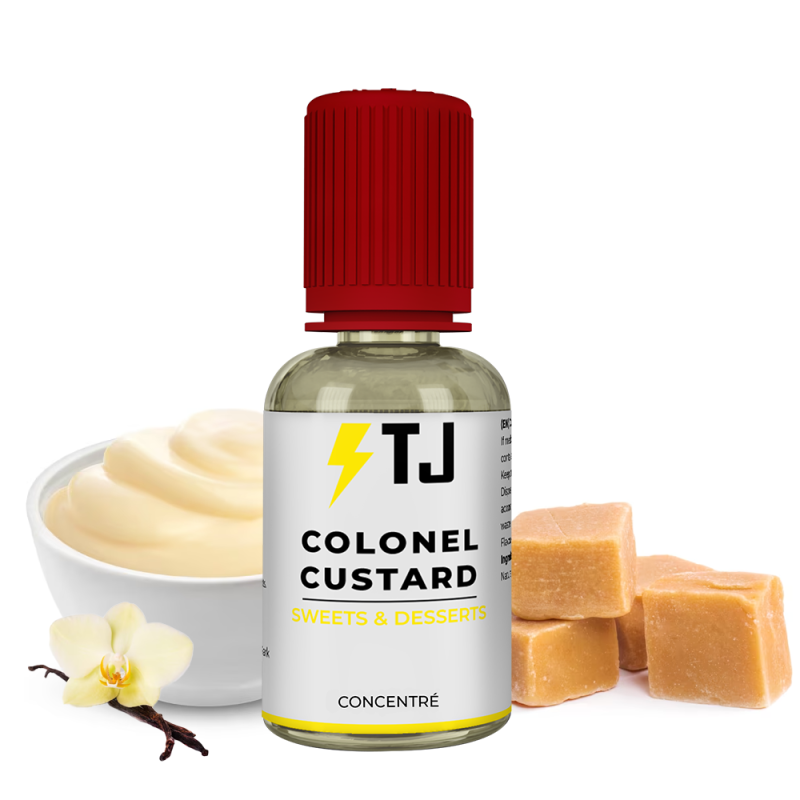 Concentré Colonel Custard 30ML TPD FR - Tjuice