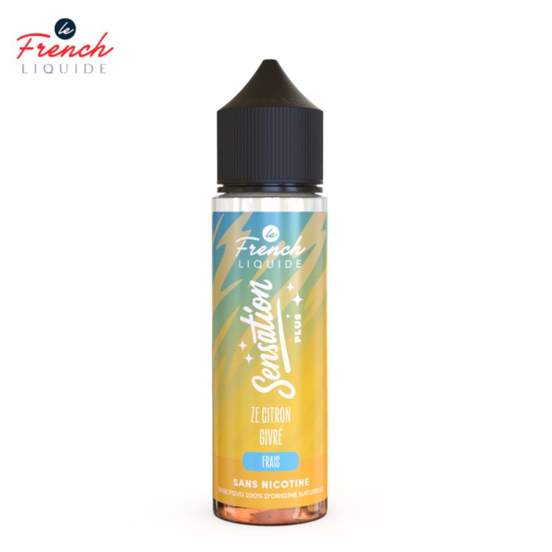 Citron Givré 50ml - Sensation by Le French Liquide
