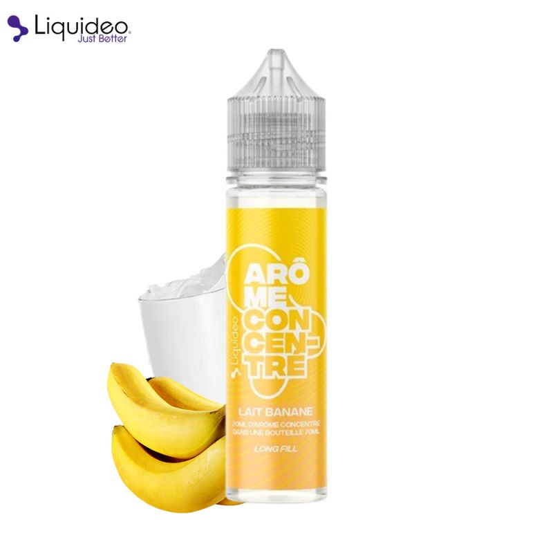 concentre-lait-banane-20ml-liquideo-longfill