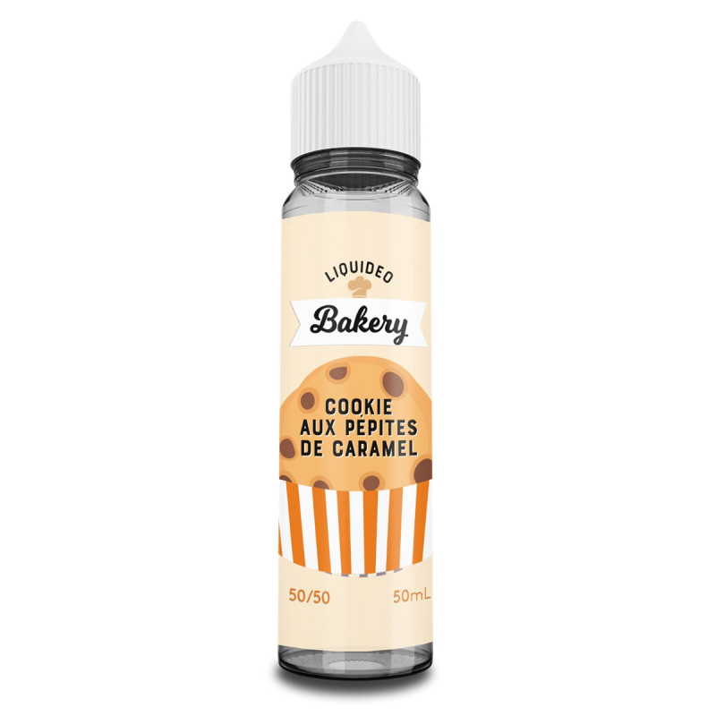 Cookie aux pépites de caramel 50ml - Liquideo
