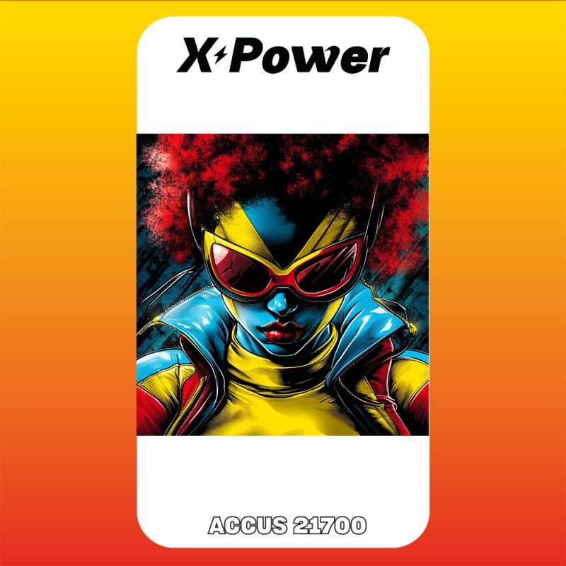 Wrap accu 21700 (5pcs) - X Power