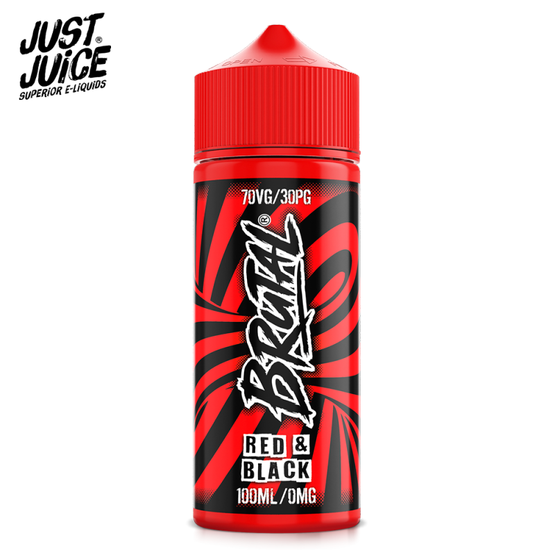 Red &amp;amp; Black 100ml - Brutal by Just Juice
