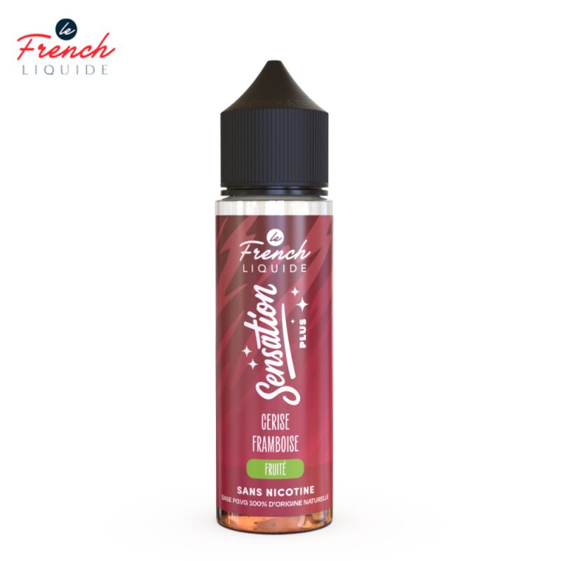 Cerise Framboise 50ml - Sensation by Le French Liquide