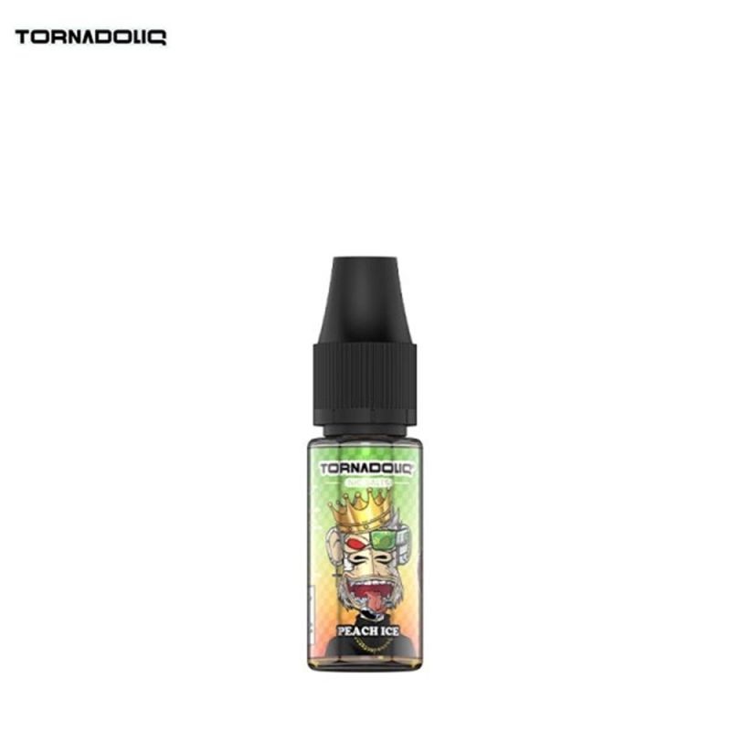 Peach Ice 10ml Nic Salt - Tornadoliq