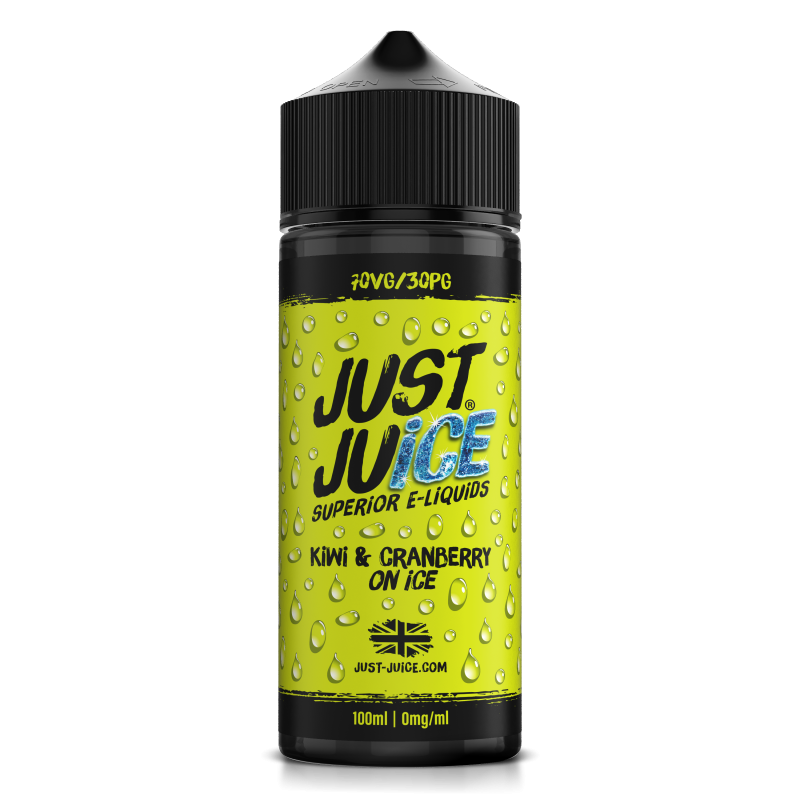 Kiwi &amp;amp; Cranberries Glacées 100ml - Just juice