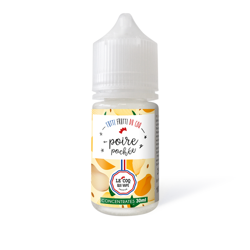 Concentré Poire Pochée 30ml - Tutti Frutti du Coq