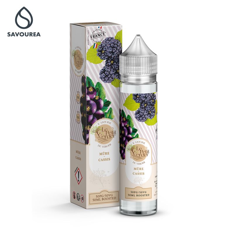 Mûre Cassis 50ml - Le Petit Verger by Savourea
