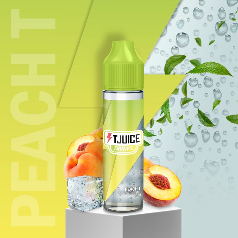 Peach T 50ml - TJuice Drinks