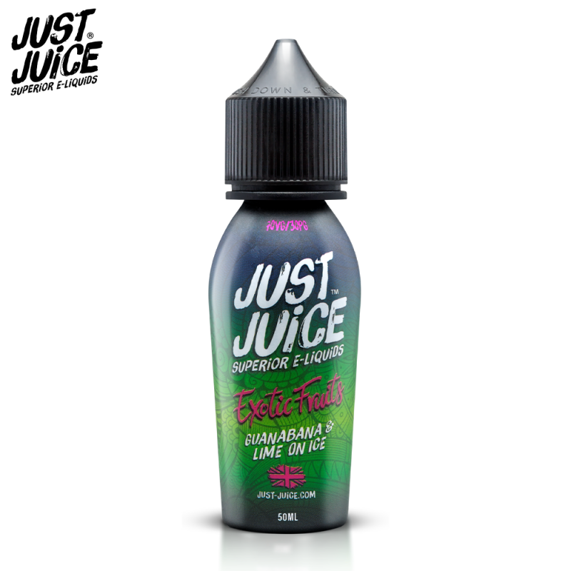 Guanabana &amp;amp; Citron vert glacé 50ml - Just Juice