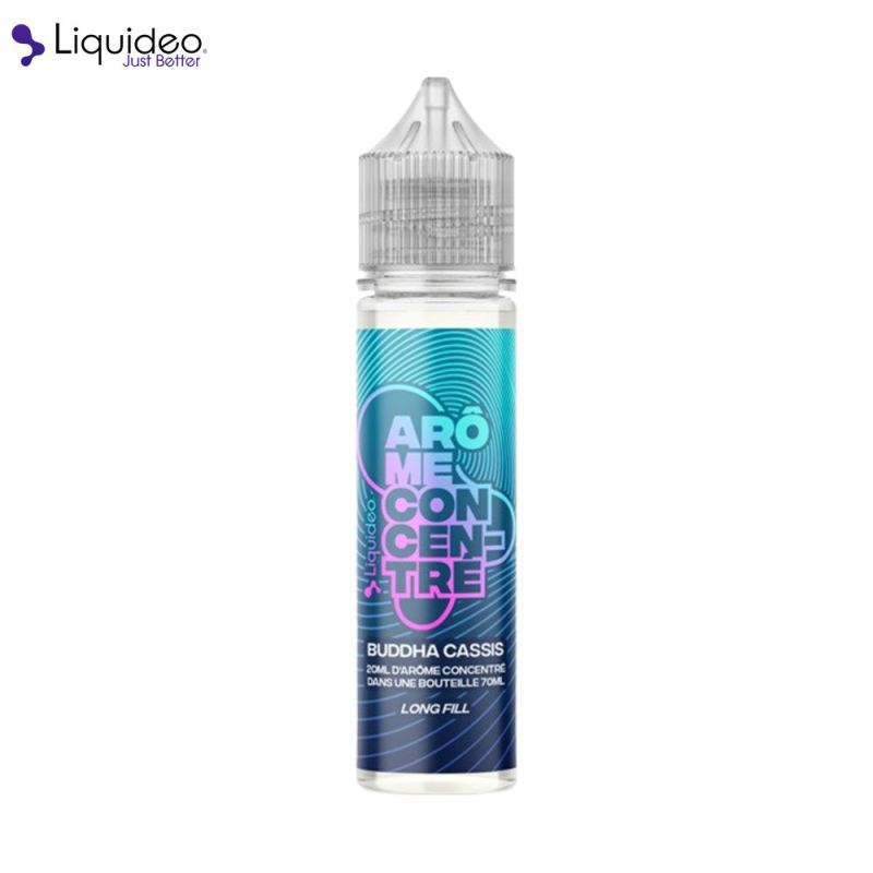 Concentré Buddha Cassis 20ml - Liquideo Longfill
