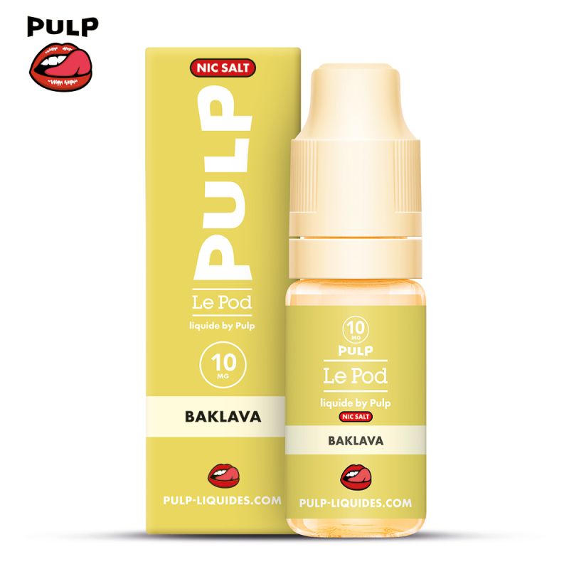 Baklava 10ml Nic Salt - Le Pod Liquide by Pulp