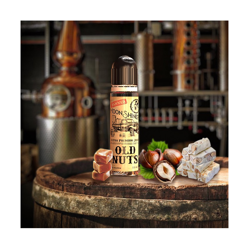 Old Nuts 60ml Easy2Shake - Moon Shiners by Le French Liquide