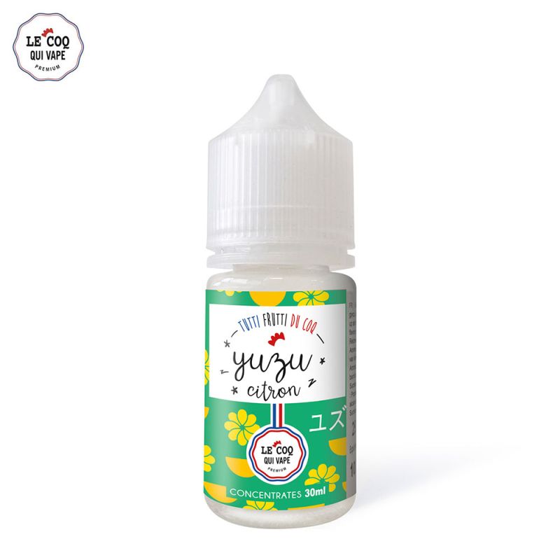 Concentré Yuzu Citron 30ml - Tutti frutti du Coq