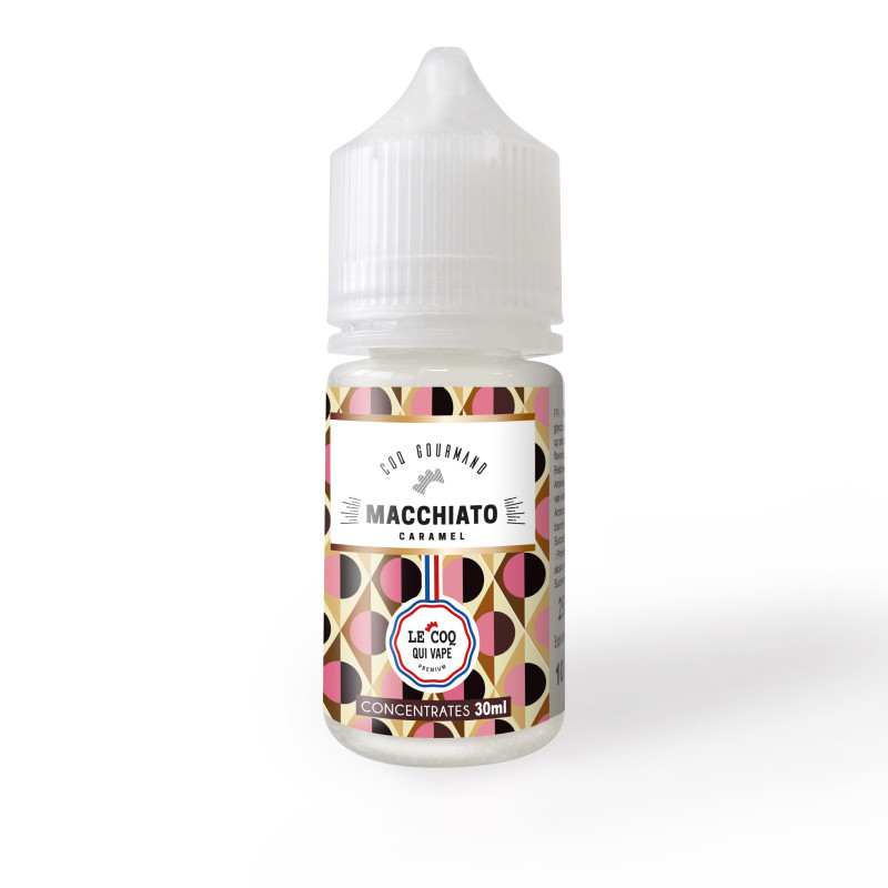 Concentré Macchiato Caramel 30ml - Le Coq Gourmand