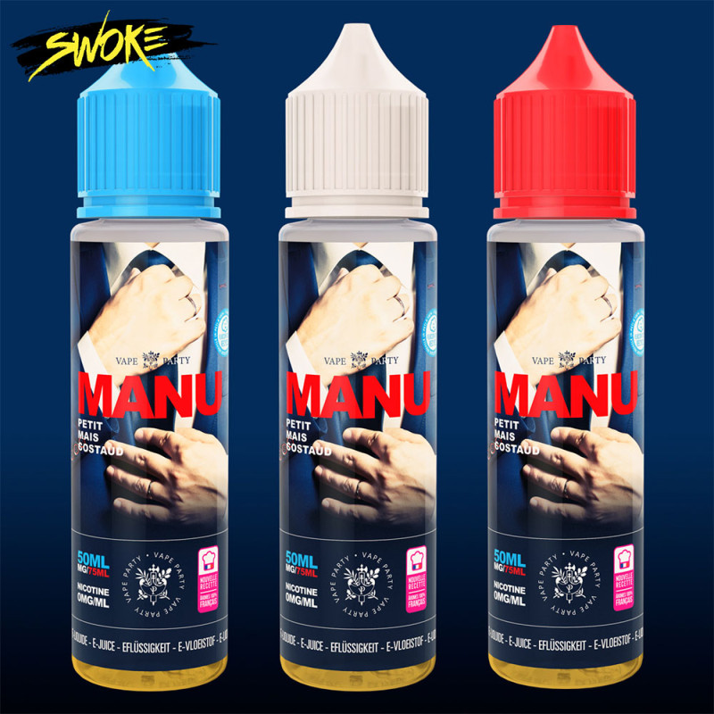 Manu V2 50ml - Vape Party by Swoke