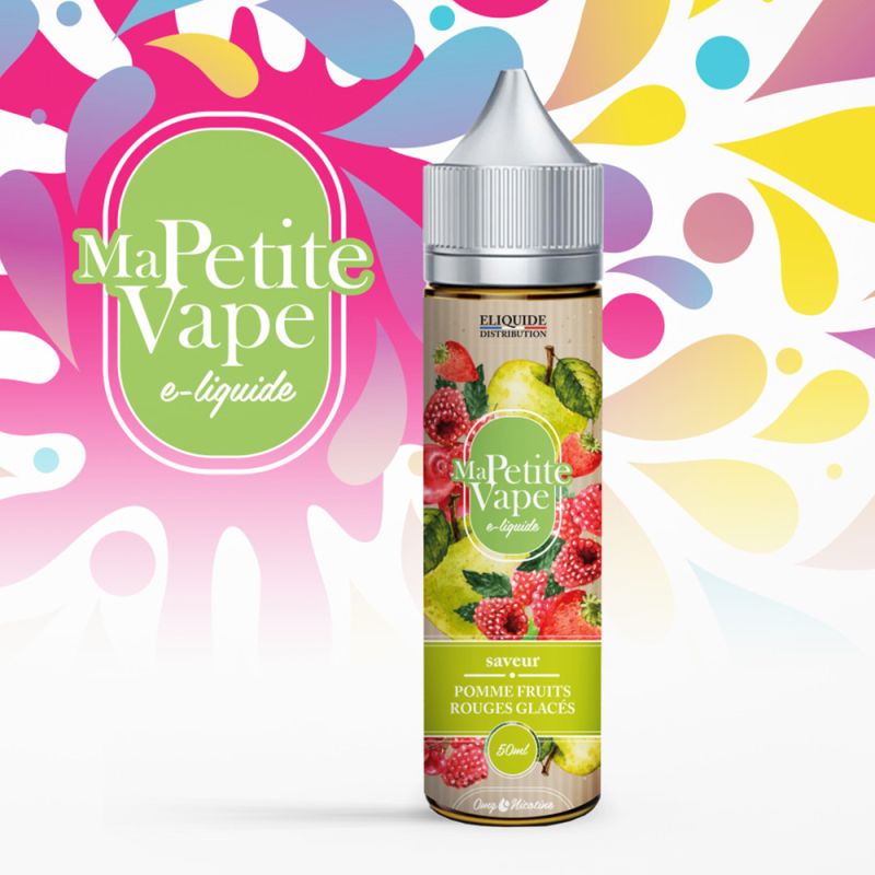 Pomme Fruits Rouges Glacés 50ml - Ma Petite Vape