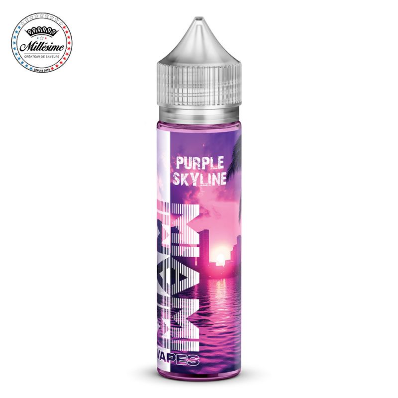 Purple Skyline 50ml - Miami Vapes by Millesime