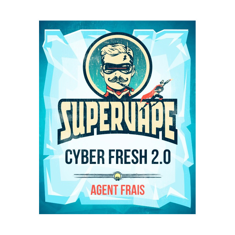 Additif Cyber Fresh 2.0 10ml - SuperVape by Le French Liquide