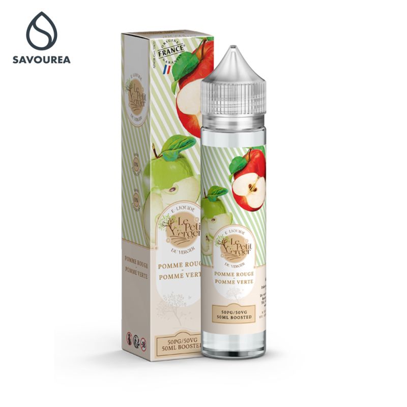 Pomme Rouge Pomme Verte 50ml - Le Petit Verger by Savourea
