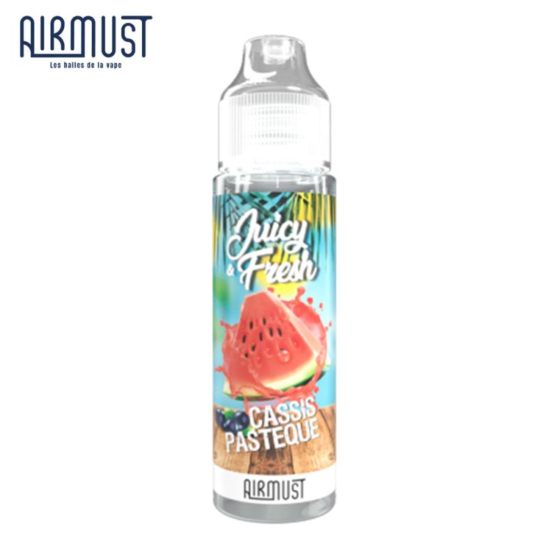 Cassis Pastèque 60ml - Juicy &amp;amp; Fresh by Airmust
