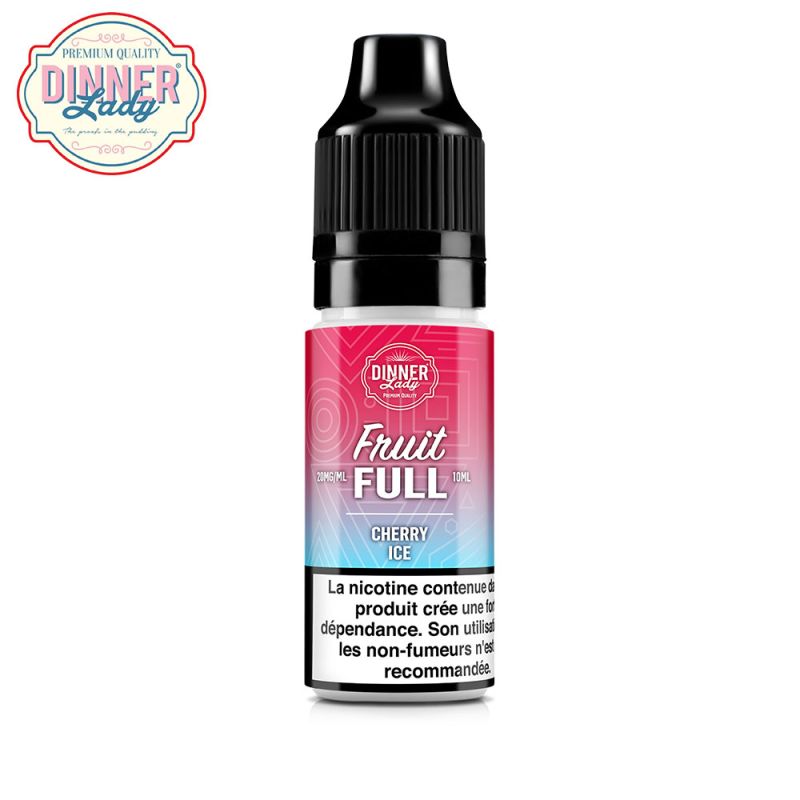 Cherry Ice 10ml Nic Salt - Fruit Full by Dinner Lady
