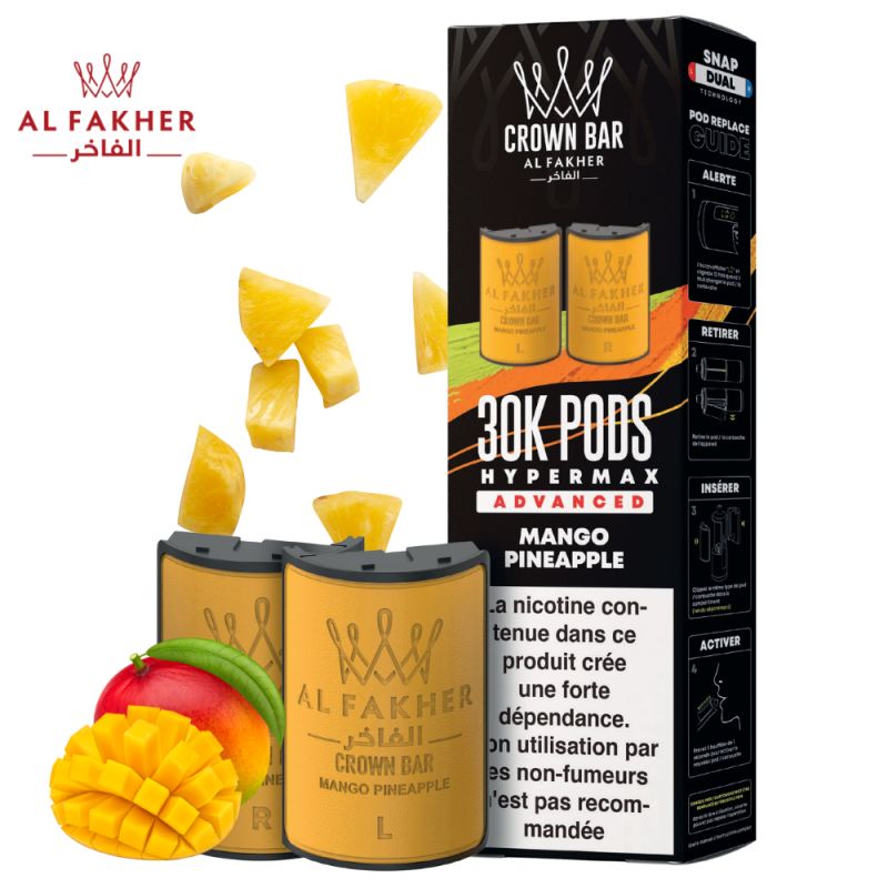 cartouches-puff-crown-bar-2x10ml-al-fakher